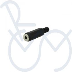 Jack plug 3.5mm. cable female mono version