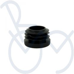 Rubber stops Ø 25mm. black