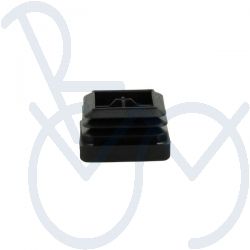 Rubber stops square 30 x 30mm.  black