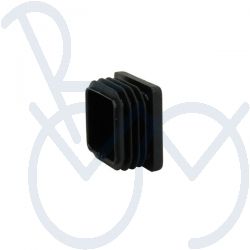Rubber stops square 35 x 35mm.  black