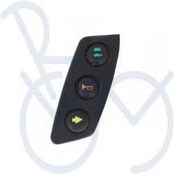 Right-hand rubber keypad membrane for Galaxy Plus with LCD