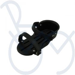 Foot fixation tray size 3 with straps 22 x 8 cm.