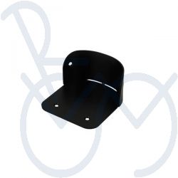 Heel support metal black coated