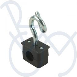 Dog leash hook for Wheelchairs (Clamp Ø22mm)