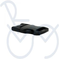 Side Release Buckle 25mm. black nylon