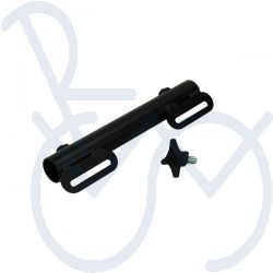 Wheelchair tray connection tube round universal