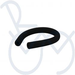 Handle Foam grip 66cm. diameter 22mm. black raw