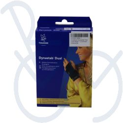 Dynastab® Dual Wrist immobilisation splint black Size 1 Universal left/right