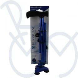 Walking stick foldable blue Aluminum Huricane tripod