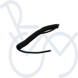 Spiral cable 6 x 0,25 mm² PUR length 1.00 meter 10-25-10