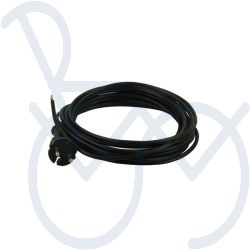 Power cable 2 pole 7,00 meter long with Loose wires