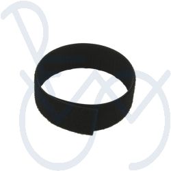 Velcro black 20mm. double sided back to back