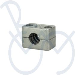 Clamp Ø 19 mm aluminium – Group 3