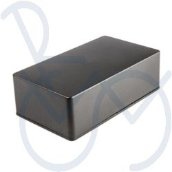 Case ABS black IP54     120 x 65 x 40mm.