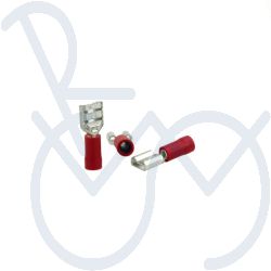 Cable shoe 8KW 044-036-003   A52 Pre-Insulated Female Disconnect 6.3x0.8mm.