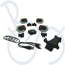 Flash light set (delivered separately)