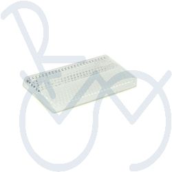 Reflector 31x70mm. white