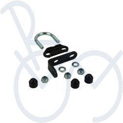 Mirror mounting bracket universal for tube 20-30mm. Round