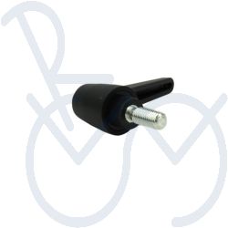 Clamping handle lever plastic  M8 x 20mm.