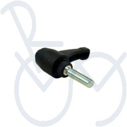 Clamping handle lever plastic  M8 x 30mm.