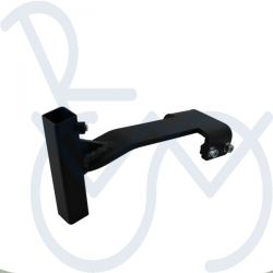 Mounting bracket rollator holder for Huka Cortes and Z3