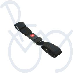 Safety belt wide 50mm. 2m. with holes