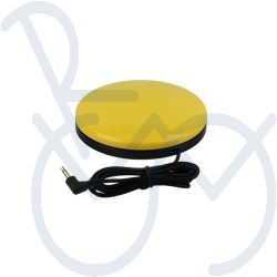 Buddy button Ø120mm. Yahoo Yellow   110 gram  op=op