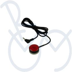 Piko button Ø30mm. red 75 gram