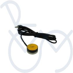 Piko button Ø30mm. yellow 75 gram