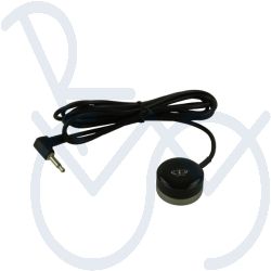 Piko button Ø30mm. black 75 grams