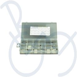 Assortment box fusecardridge 32x6.3mm. (85 pieces)