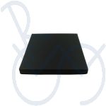 Sitzkissen 45x43x5cm. schwarz nylon